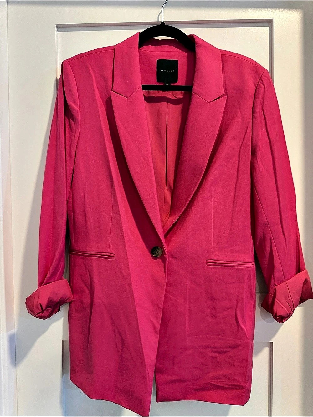 Alex Marie Blazer in Pink Size 12 Like New